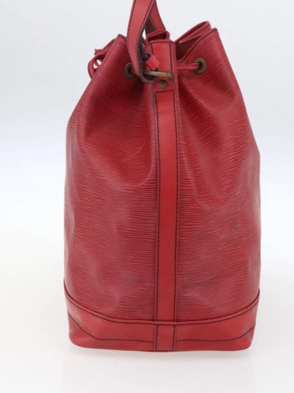 LOUIS VUITTON Epi Noe Shoulder Bag Red M44007 LV Auth ka2439 - Picture 6 of 16